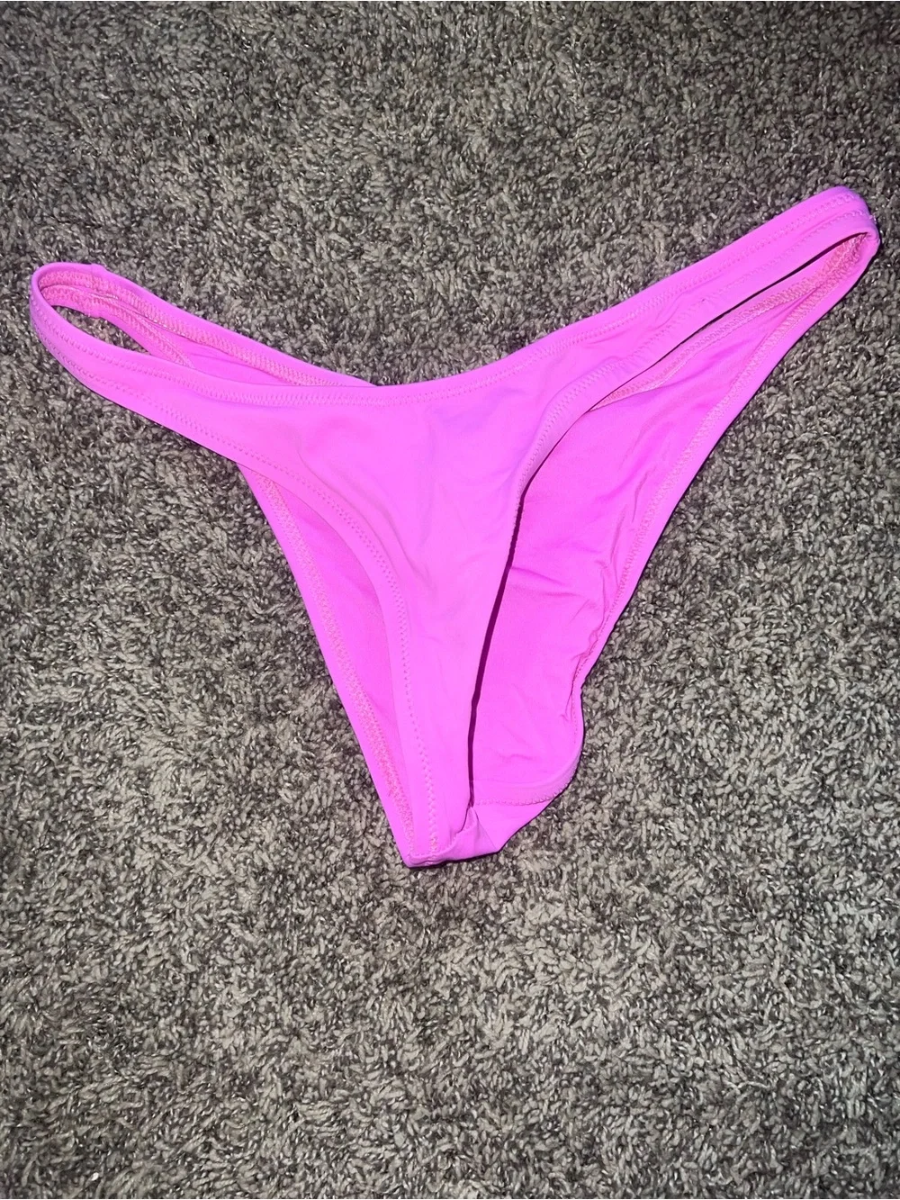 SKIMS Neon Pink Bikini Bottom - Minimal Cut